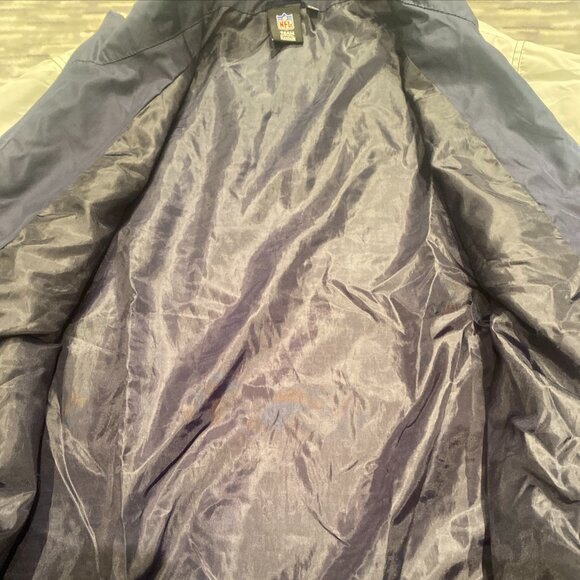 NFL New England Patriots Sports Illustrated Windbreaker Jacket Size Large - Picture 4 of 8